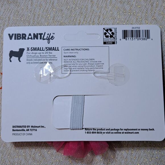 NWT Vibrant Life Accessories Dog/cat accessories - Picture 4 of 5